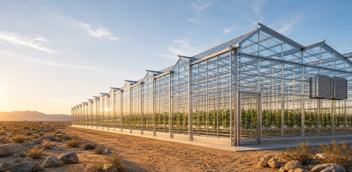 Desert greenhouse